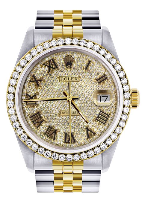 rolex watches with gold hands